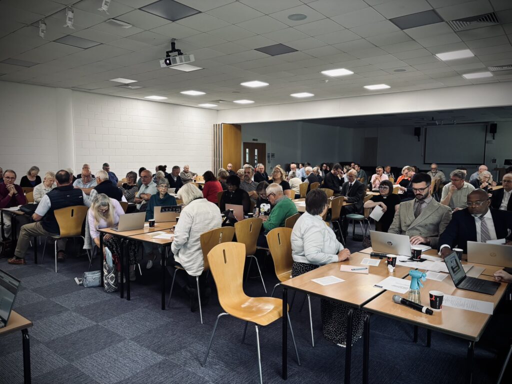 Representatives gathering for Diocesan Synod July 2026