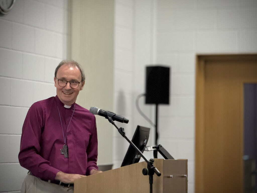 Bishop Nicholas at Diocesan Synod